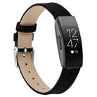 For Fitbit Inspire / Inspire HR Canvas B Type  Watch Band, Size:S(Black) - 1