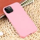 For iPhone 15 Pro Weave Texture Silicone Phone Case(Pink) - 2