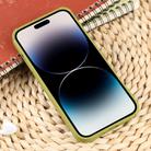 For iPhone 16 Pro Max Weave Texture Silicone Phone Case(Green) - 3