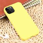 For iPhone 16 Pro Weave Texture Silicone Phone Case(Yellow) - 2