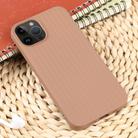For iPhone 16 Pro Weave Texture Silicone Phone Case(Brown) - 2