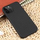 For iPhone 16 Pro Weave Texture Silicone Phone Case(Black) - 2
