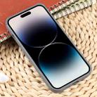 For iPhone 16 Weave Texture Silicone Phone Case(Grey) - 3
