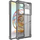 For ZTE nubia Z60 Ultra 5G imak Shockproof Airbag TPU Phone Case(Transparent Black) - 1