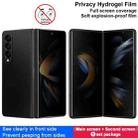 For Samsung Galaxy Z Fold4 5G 1 Sets imak Anti-spy Curved Full Screen Hydrogel Film (Outer Screen + Inner Screen) - 2