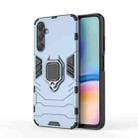 For Samsung Galaxy A05s 4G PC + TPU Shockproof Protective Phone Case with Magnetic Ring Holder(Navy Blue) - 1