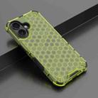 For iPhone 16 Plus Honeycomb Shockproof Phone Case(Green) - 2