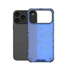 For iPhone 17 Pro Max Honeycomb Shockproof Phone Case(Blue) - 2