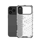 For iPhone 17 Pro Honeycomb Shockproof Phone Case(White) - 3