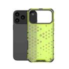For iPhone 17 Pro Honeycomb Shockproof Phone Case(Green) - 2