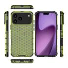 For iPhone 17 Pro Honeycomb Shockproof Phone Case(Green) - 3