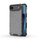 For iPhone 17 Air Honeycomb Shockproof Phone Case(Black) - 1