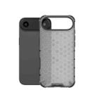 For iPhone 17 Air Honeycomb Shockproof Phone Case(Black) - 2