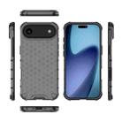 For iPhone 17 Air Honeycomb Shockproof Phone Case(Black) - 3