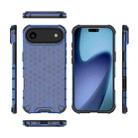 For iPhone 17 Air Honeycomb Shockproof Phone Case(Blue) - 3