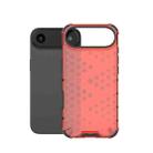 For iPhone 17 Air Honeycomb Shockproof Phone Case(Red) - 2