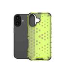For iPhone 17 Honeycomb Shockproof Phone Case(Green) - 2
