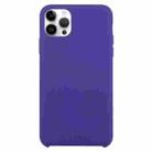 For iPhone 16 Pro Solid Silicone Phone Case(Dark Purple) - 1