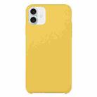 For iPhone 16 Plus Solid Silicone Phone Case(Yellow) - 1