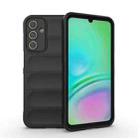 For Samsung Galaxy A15 5G Magic Shield TPU + Flannel Phone Case(Black) - 1