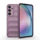 For Samsung Galaxy A55 5G Magic Shield TPU + Flannel Phone Case(Purple) - 1