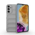 For Samsung Galaxy M15 5G Global Magic Shield TPU + Flannel Phone Case(Grey) - 1