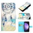 For Samsung Galaxy S24+ 5G 3D Painting Horizontal Flip Leather Phone Case(Dream Wind Chimes) - 1