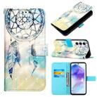 For Samsung Galaxy A55 3D Painting Horizontal Flip Leather Phone Case(Dream Wind Chimes) - 1