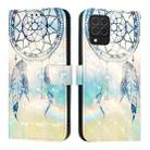 For Samsung Galaxy M62 3D Painting Horizontal Flip Leather Phone Case(Dream Wind Chimes) - 1