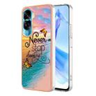 For Honor 90 Lite 5G Electroplating IMD TPU Phone Case(Dream Butterfly) - 1