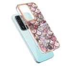 For Honor 200 Lite Global Electroplating IMD TPU Phone Case(Pink Scales) - 3