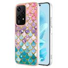For Honor 200 Lite Global Electroplating IMD TPU Phone Case(Colorful Scales) - 1