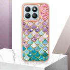 For Honor X8b Electroplating IMD TPU Phone Case(Colorful Scales) - 2