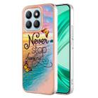 For Honor X8b Electroplating IMD TPU Phone Case(Dream Butterfly) - 1