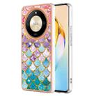 For Honor X9b Electroplating IMD TPU Phone Case(Colorful Scales) - 1