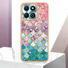 For Honor X6b Electroplating IMD TPU Phone Case(Colorful Scales) - 2