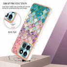 For Honor X6b Electroplating IMD TPU Phone Case(Colorful Scales) - 3