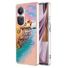 For OPPO Reno10 Pro 5G Global Electroplating IMD TPU Phone Case(Dream Butterfly) - 1