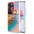 For OPPO Reno11 F 5G Global Electroplating IMD TPU Phone Case(Dream Butterfly) - 1