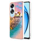 For OPPO A60 Electroplating IMD TPU Phone Case(Dream Butterfly) - 1