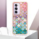 For OPPO Reno12 Pro Global Electroplating IMD TPU Phone Case(Colorful Scales) - 2