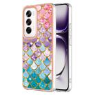 For OPPO Reno12 Global Electroplating IMD TPU Phone Case(Colorful Scales) - 1