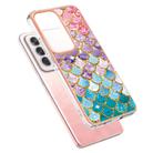 For OPPO Reno12 Global Electroplating IMD TPU Phone Case(Colorful Scales) - 3