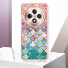 For OPPO Reno12 F 5G Electroplating IMD TPU Phone Case(Colorful Scales) - 2