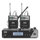 XTUGA  IEM1100 Professional Wireless In Ear Monitor System 2 BodyPacks(UK Plug) - 1