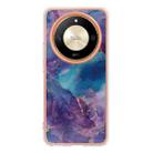 For Honor X9b Electroplating Marble Dual-side IMD Phone Case(Purple 016) - 3