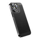 For iPhone 11 Pro Max Ice Sense Heat Dissipation Electroplating PC Phone Case(Black) - 1