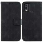 For Nokia G22 Double 8-shaped Embossed Leather Phone Case(Black) - 1