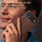 For iPhone Air AZNS Magnetic Calf Texture Flip Leather Phone Case(Light Brown) - 4