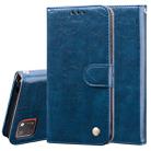 For Huawei Honor 9S Business Style Oil Wax Texture Horizontal Flip Leather Case with Holder & Card Slots & Wallet(Royal Blue) - 1